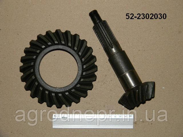 Шестерня ведена і провідна ПВМ МТЗ-82 в комплекті 52-2302030, фото 1