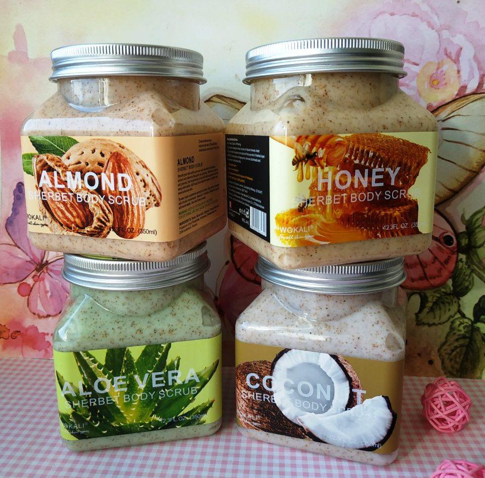 Скраб для тела WOKALI Coconut Sherbet Body Scrub 350 мл продажа, цена