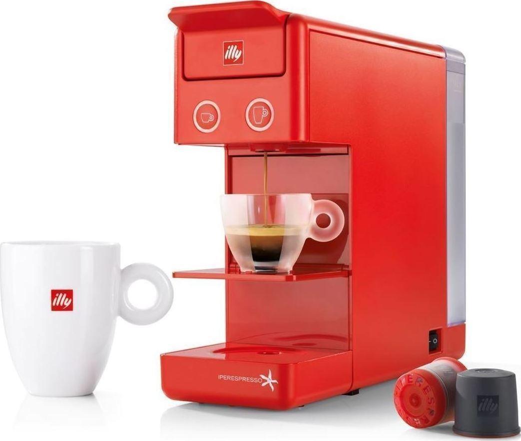 Капсульна кавоварка illy Y3.3 Червона + 14 капсул іллі в подарунок