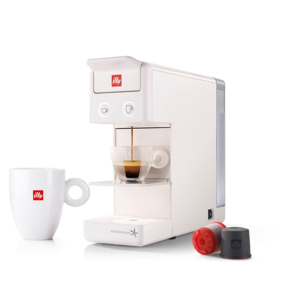 Кавомашина капсульна illy Y3.3 White Біла IperEspresso