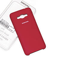 Силіконовий чохол Samsung J2 Prime Soft-touch Rose Red
