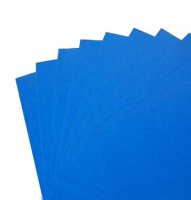 Кольоровий картон 70 х 100 см 230 г/м2, синій