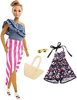 Барбі Модниця Barbie Fashionista Bon Voyage Doll 102 FRY82