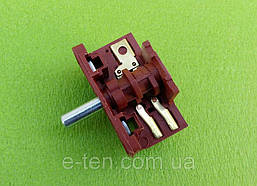 Перемикач чотирипозиційний AC201A (AC2) / 16 А / 250 V / Т150 (контакти зовні 2+2) ARGESON Туреччина