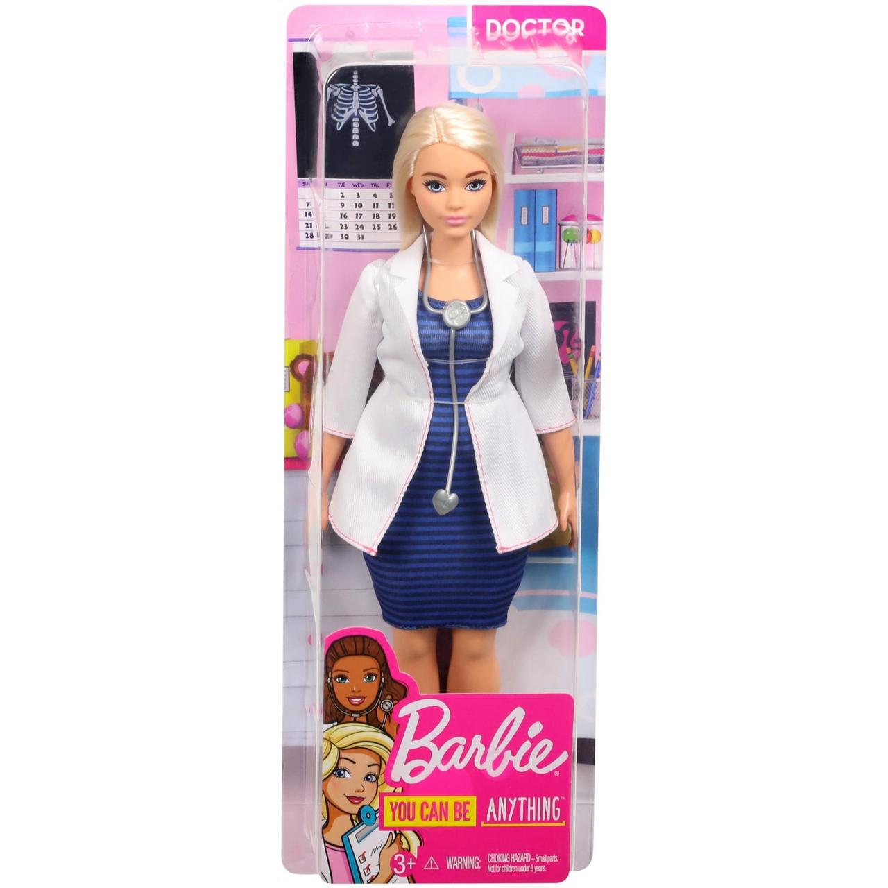 Кукла Барби Я могу быть Врач Barbie Careers Doctor Doll FXP00 - фото 5 - id-p920632886