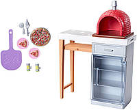 Игровой набор Барби Печь для пиццы Barbie Pizza Oven Playset FXG39