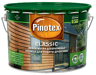 Pinotex CLASSIC 10 л захисний засіб для дерев'яних поверхонь