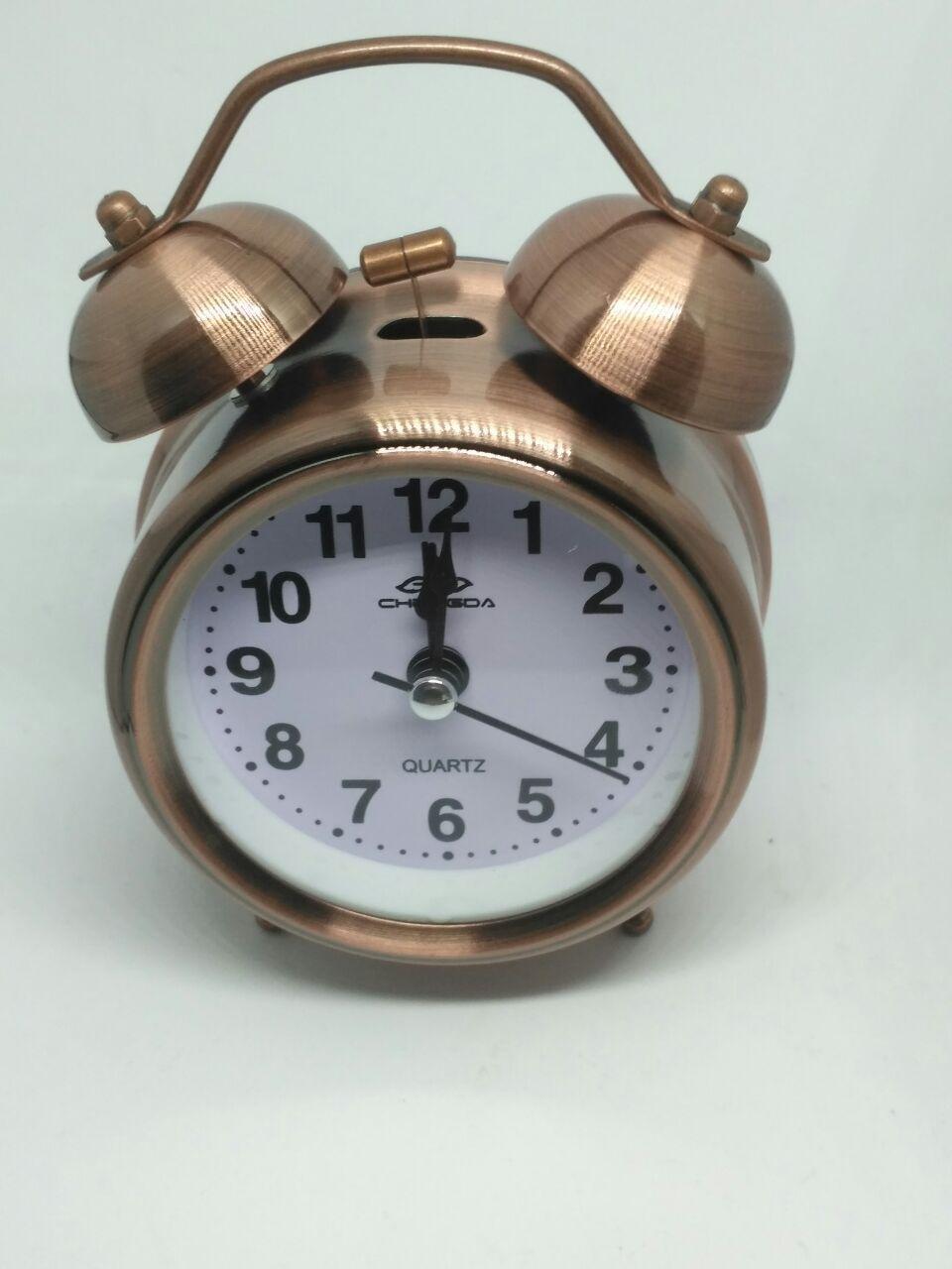 Ретро будильник quartz 8819 мідний