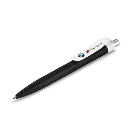 Оригінальна кулькова ручка BMW Motorsport Ballpoint Pen, Black / White артикул 80242461134