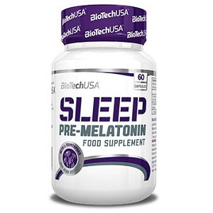 Бустер мелатоніну Biotech USA Sleep (60 таблеток.), фото 1