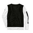 Оригінальний чоловічий лонгслів BMW M Motorsport Sweater Blocking Design (Men, Black / White), фото 3
