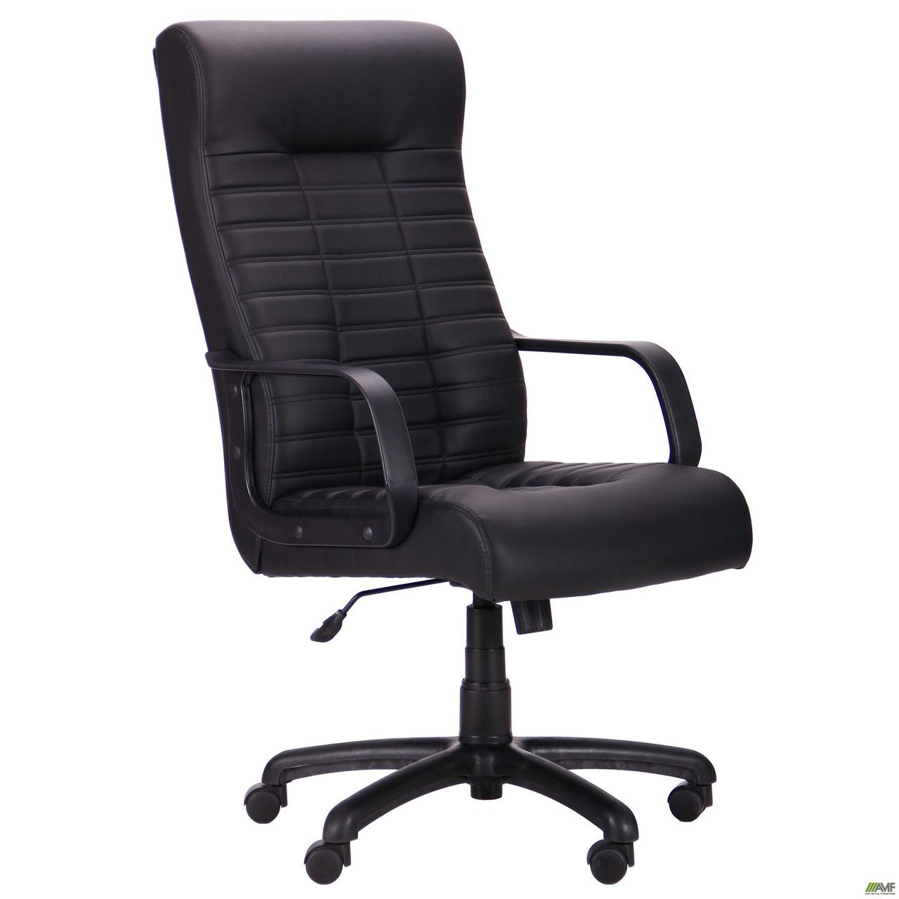 Офісне крісло керівника AMF Атлетик Пластик-М чорне, фото 1