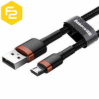 Кабель Baseus Kevlar MicroUSB - USB 1м, 2A