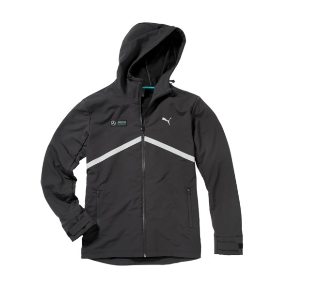 Чоловіча вітровка Mercedes Men's Windcheater, Black (B67995479)
