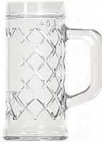 Бокал стеклянный для пива Rhombus Beer Tankard 300мл. Uniglass