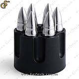 Сталеві кулі для алкоголю — "Whiskey Bullets" — 6 шт. + барабан, фото 5