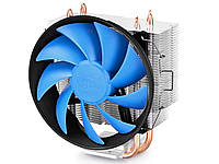 Кулер Deepcool GAMMAXX 300 для AMD/Intel, алюм.радиатор+3 медные тепловые трубки, 4-pin PWM