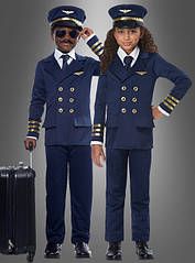 Дитячий карнавальний костюм капітана літака