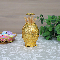 Резервуар для хранения зубочисток Faberge egg Gold Sakura