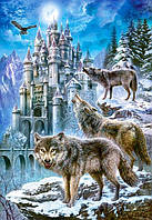 Пазлы Волки и замок на 1500 элементов