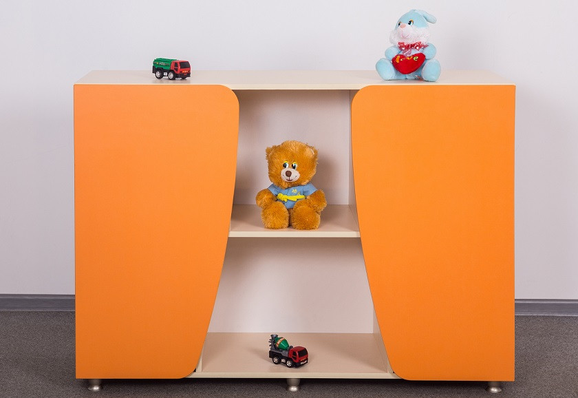 Стелаж для іграшок дводверний No 2, фото 1