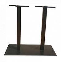 Металлическая база опора для стола Лион 700, размер 700х400 мм, высота 725 мм, для бара, кафе