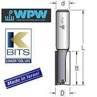 Фреза пазова з торцевим ножем D18 B25 d12 Z2+1 PT41802