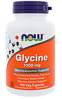 Гліцин Now Foods — Glycine 1000 мг (100 капсул)