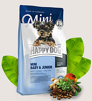 Корм для цуценят Happy Dog (Хеппі Дог) Supreme Mini Baby Junior для дрібних порід, 10 кг