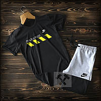 Літній спортивний костюм Nike Track Field чорно-сірого кольору