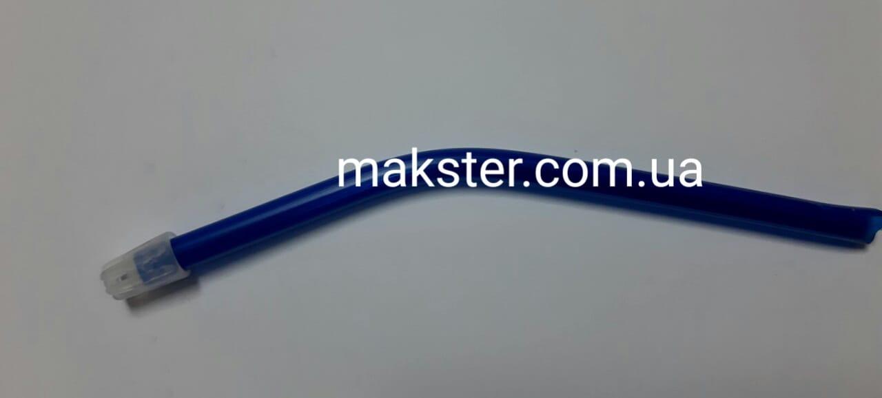 Слюноотсосы стоматологические темно-синие со съемным наконечником (100 шт) - фото 1 - id-p941373379