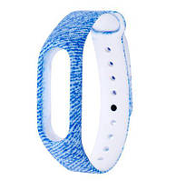 Браслет для Xiaomi Mi Band 2 Original Blue Stripes