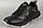 Кросівки чоловічі чорні Bona 658C Бона Розміри 41 43 44 45 46, фото 4