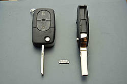 Корпус викидного авто ключа для Volkswagen Фольцваген Passat Пассат Бора Поло 2 кнопки