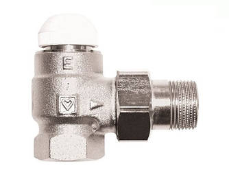 Herz Клапан термостатичний кутовий TS-Е 3/4