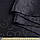 Жакард скатерковий завитки чорний, ш.320, фото 2