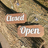 Табличка "open/closed", фото 4