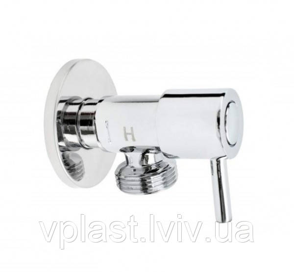 Кран кутовий Hydroland 1/2"x1/2"