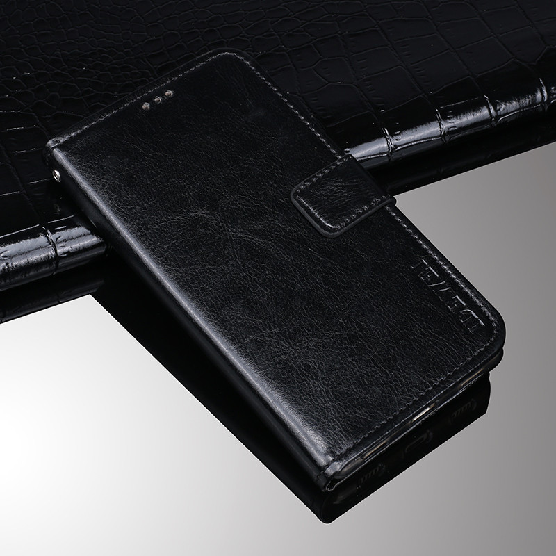 Чохол книжка Idewei для Samsung A40 2019 / A405F Чорний