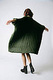 Жіноча туніка-квадрат із льону вільного крою. стандартний і великий оверсайз розмір і зріст. , фото 3
