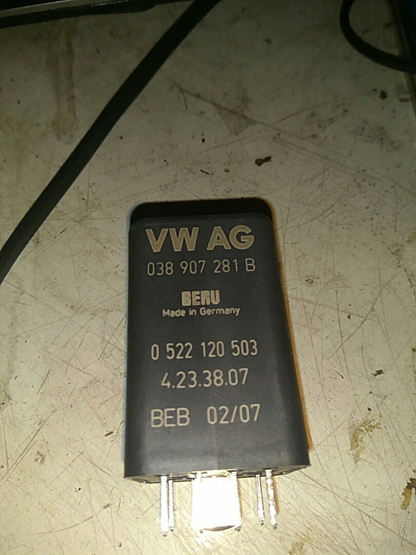 Реле свічок накала vw passat b6, фото 1