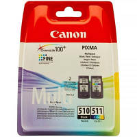 Комплект струменевих картриджів Canon Pixma MP230/MP250/MP270 PG-510/CL-511 Black/Color 2970B010