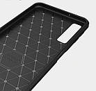 Чохол Carbon для Samsung A7 2018 чорний, фото 5