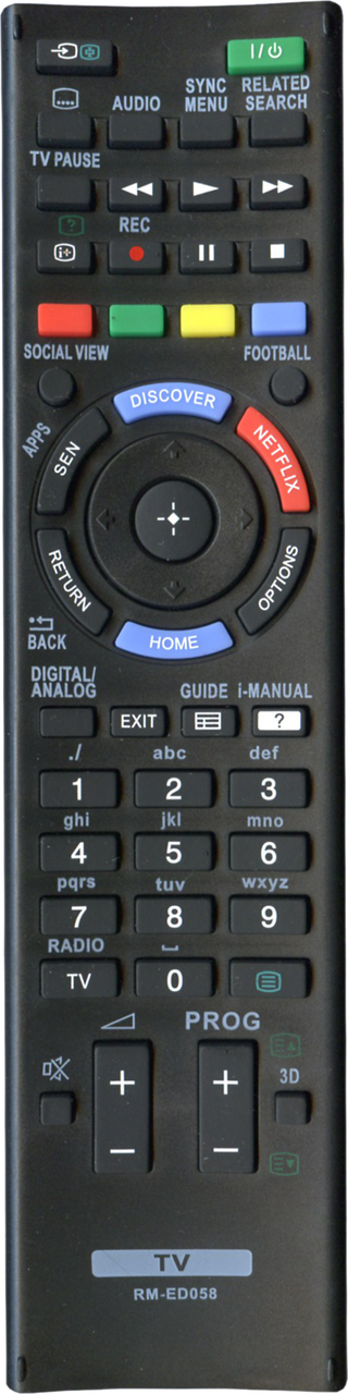 Пульт Sony RM-ED058, фото 1