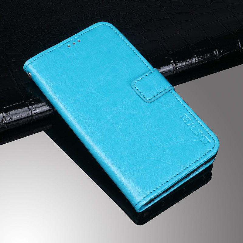 Чохол книжка idewei для Xiaomi Redmi Note 6 Pro Бірюзовий