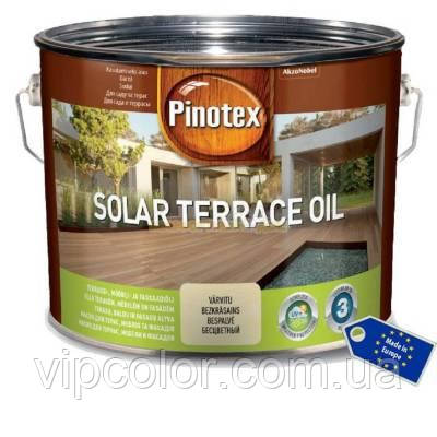 PINOTEX SOLAR TERRACE OIL 2,33 л Тонируемое масло для терас, меблів та фасадів на водній основі, фото 1