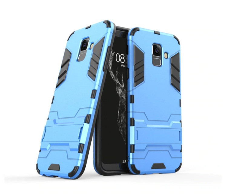 Чохол протиударний Transformer для Samsung A6 2018 блакитний