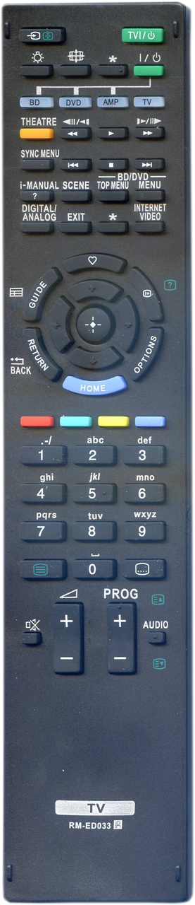 Пульт Sony RM-ED033, фото 1