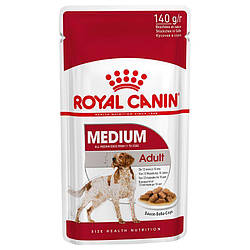 Корм для собак Royal Canin Medium Adult (Роял Канін Медіум Едалт) 140 г.