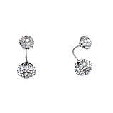 Срібні сережки "Клариса", фото 4